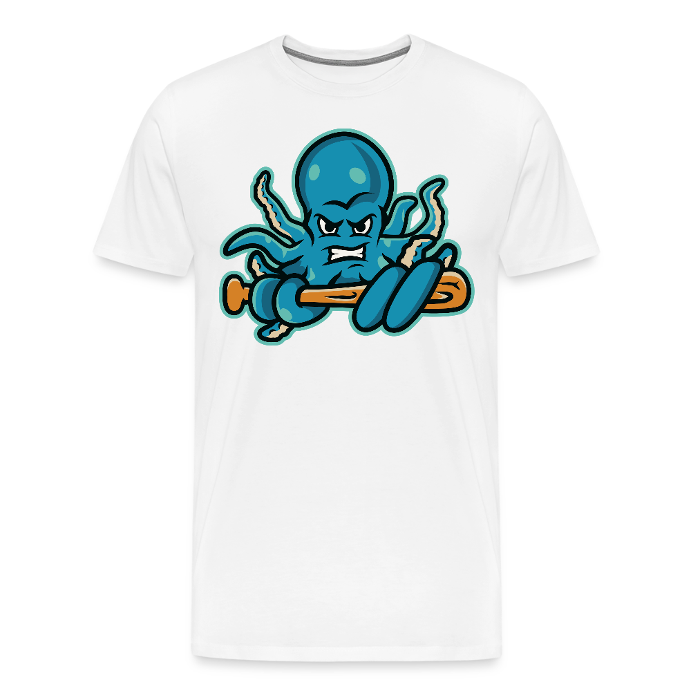Octoslugger Men's Premium T-Shirt - white