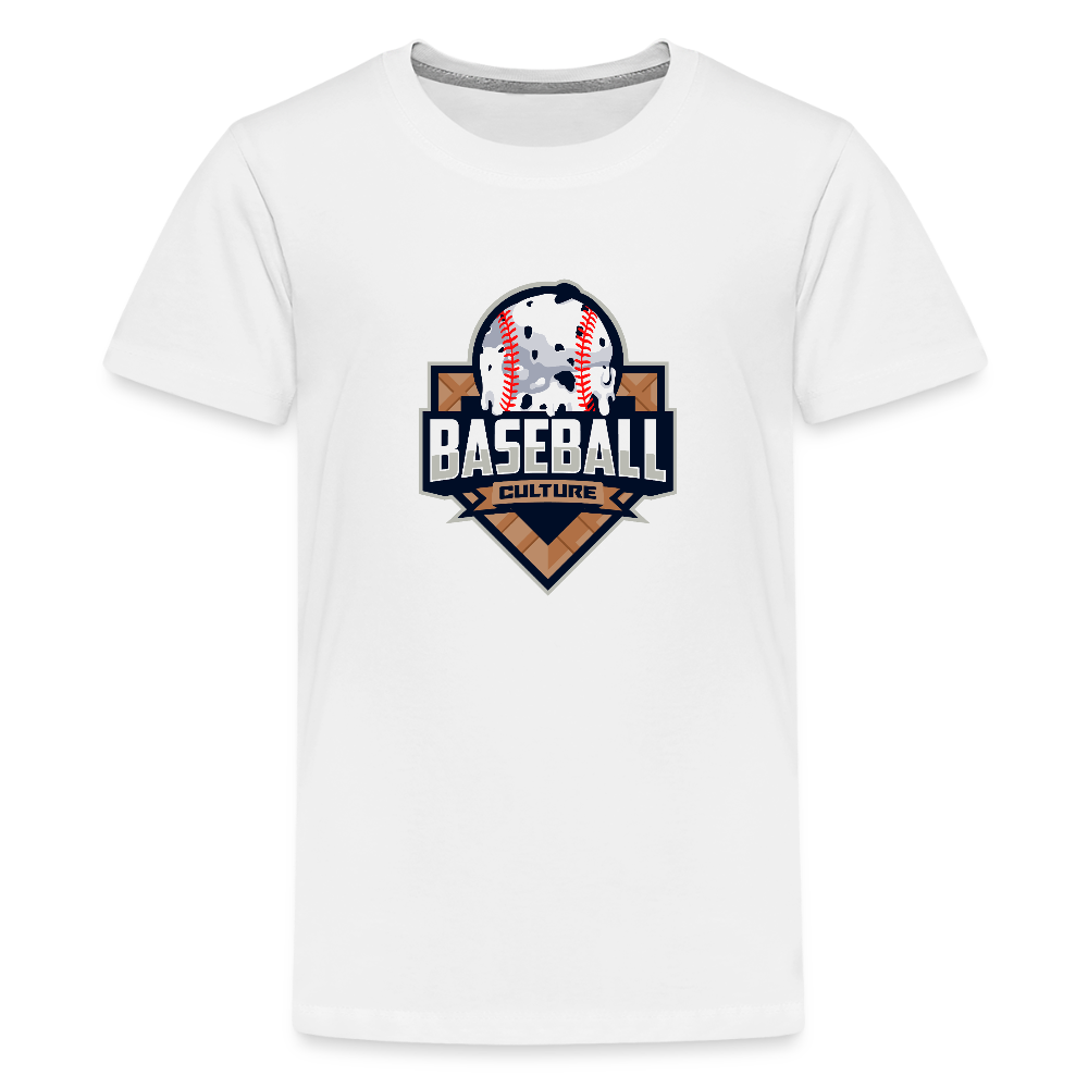 Ice Cream Kids' Premium T-Shirt - white