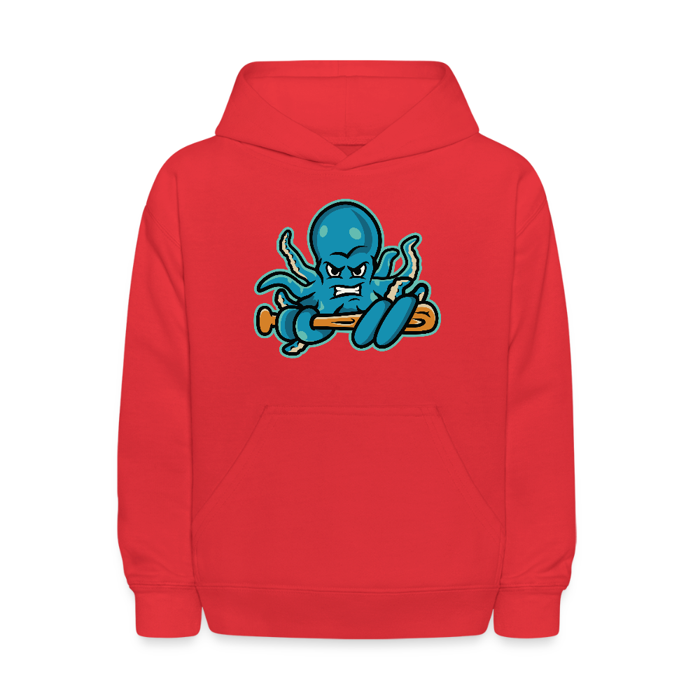 OctoSlugger Kids' Hoodie - red