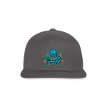 Octoslugger Snapback Baseball Cap - dark grey