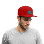 Octoslugger Snapback Baseball Cap - red