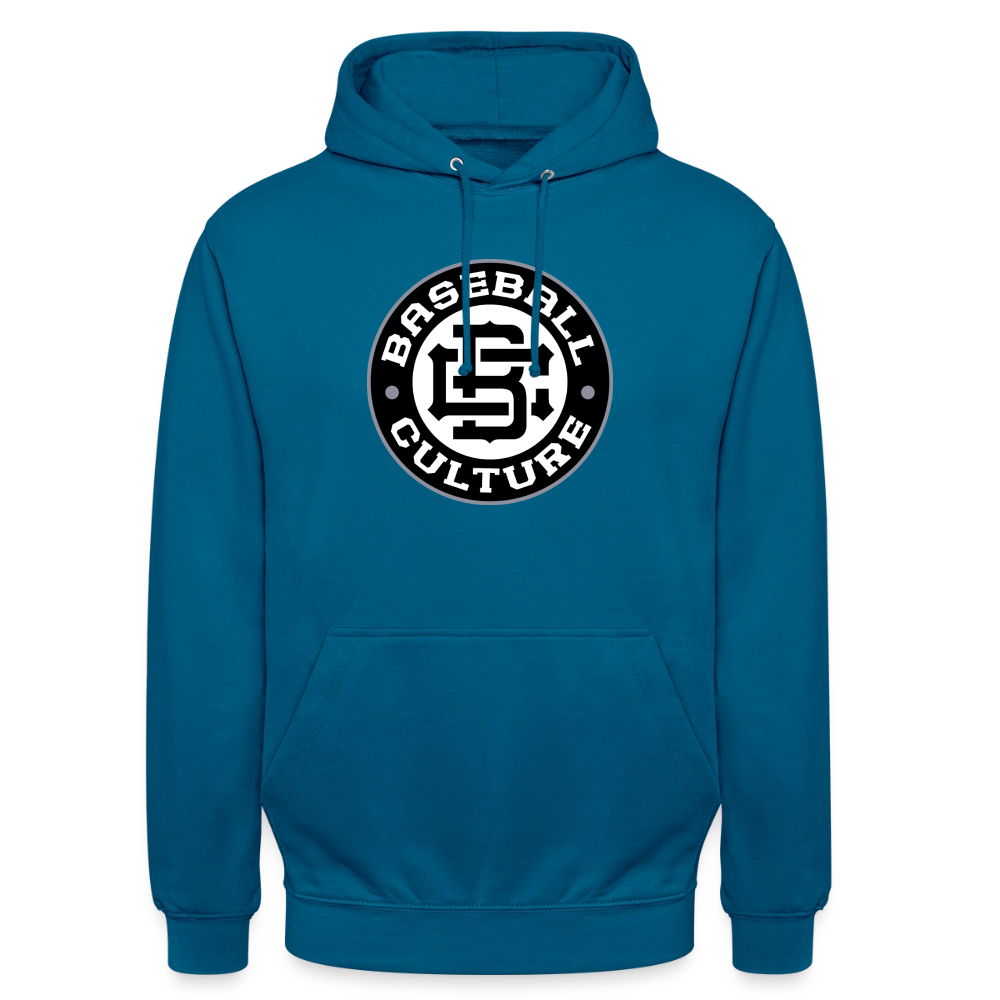 Badge Hoodie - deep sea blue 