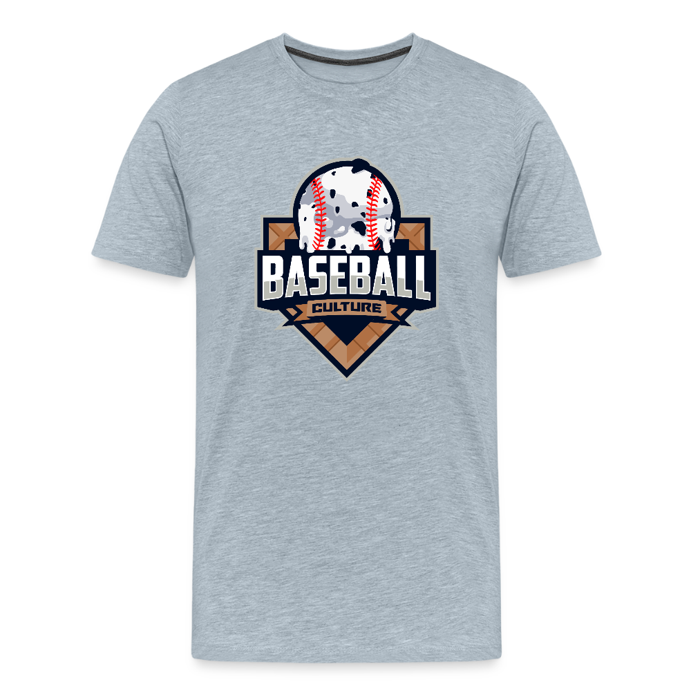 Ice Cream Men's Premium T-Shirt - heather ice blue