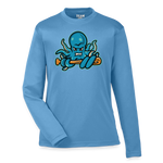 OctoSlugger Youth Zone Performance Long-Sleeve T-Shirt - light blue
