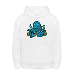 OctoSlugger Kids' Hoodie - white