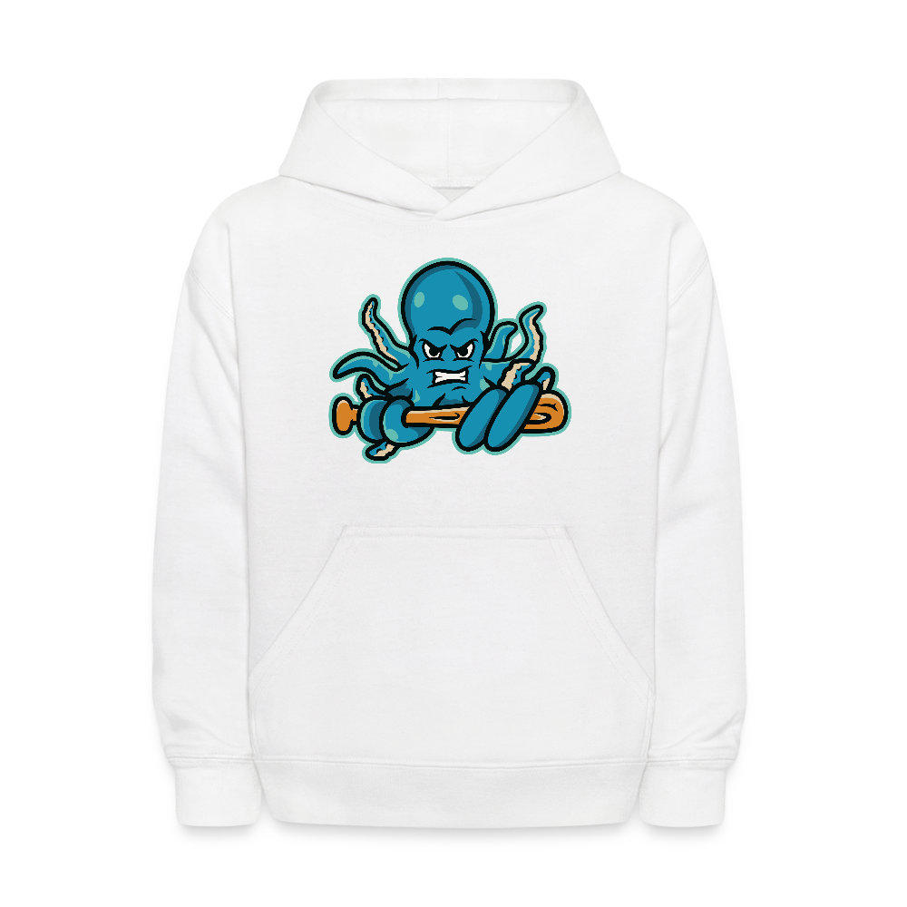 OctoSlugger Kids' Hoodie - white