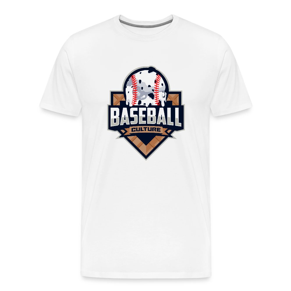 Ice Cream Men's Premium T-Shirt - white