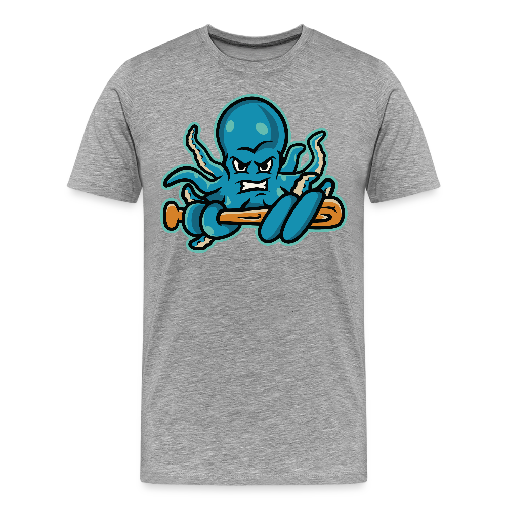 Octoslugger Men's Premium T-Shirt - heather gray