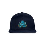 Octoslugger Snapback Baseball Cap - navy