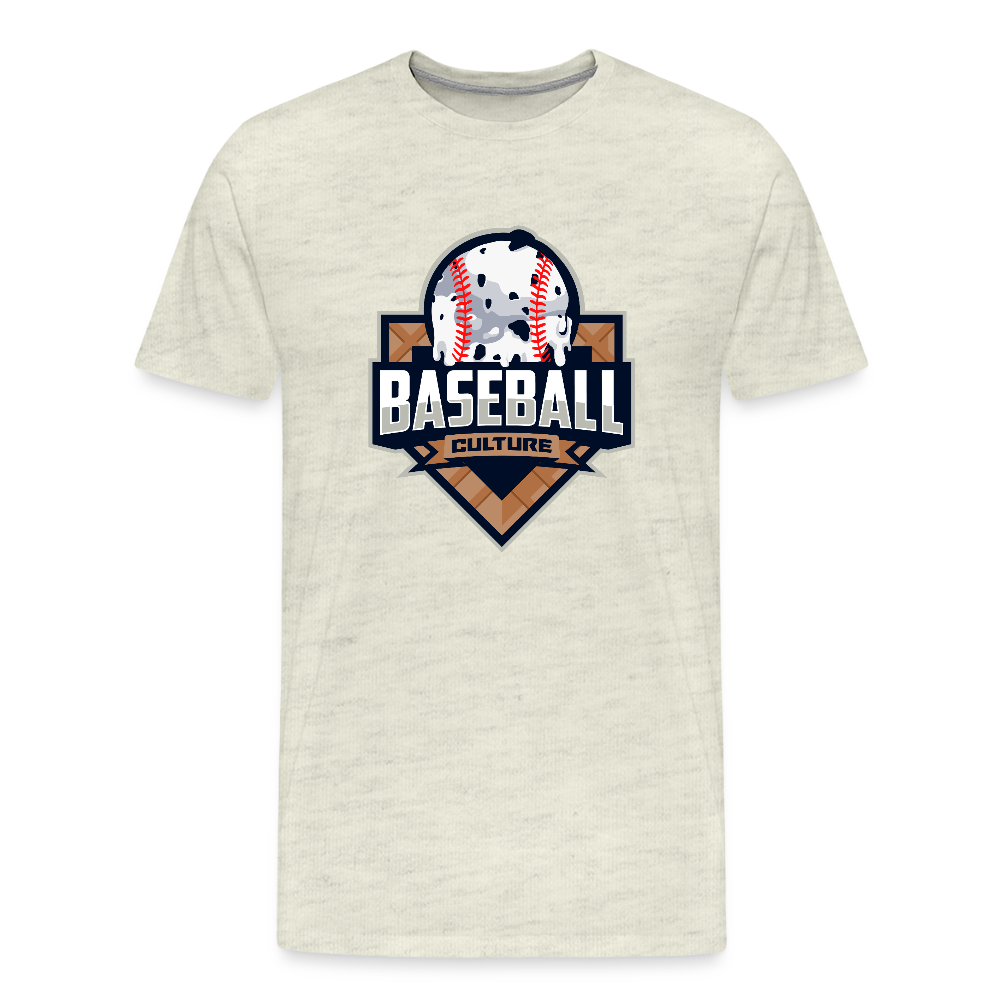 Ice Cream Men's Premium T-Shirt - heather oatmeal