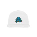 Octoslugger Snapback Baseball Cap - white