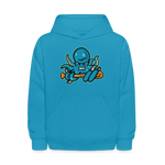 OctoSlugger Kids' Hoodie - turquoise