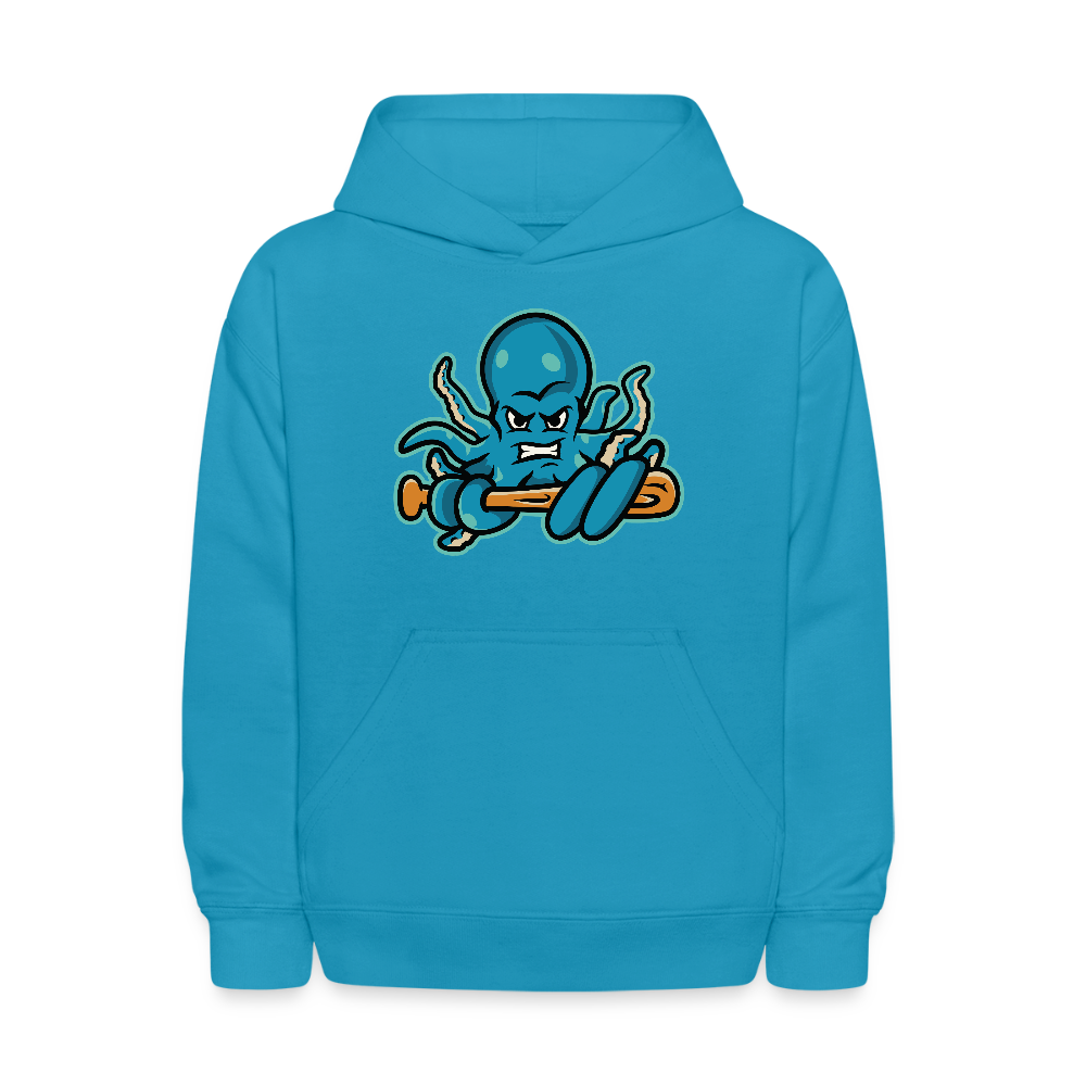 OctoSlugger Kids' Hoodie - turquoise
