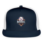Ice Cream Trucker Hat - navy/white