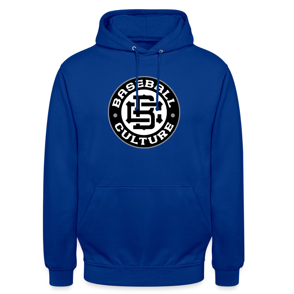Badge Hoodie - bright royal