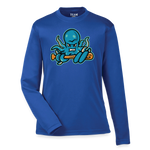 OctoSlugger Youth Zone Performance Long-Sleeve T-Shirt - royal blue