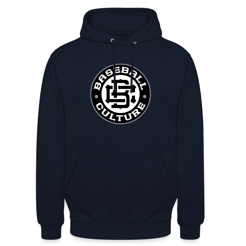 Badge Hoodie - navy