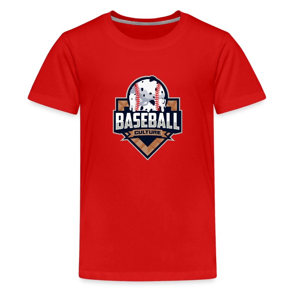 Ice Cream Kids' Premium T-Shirt - red