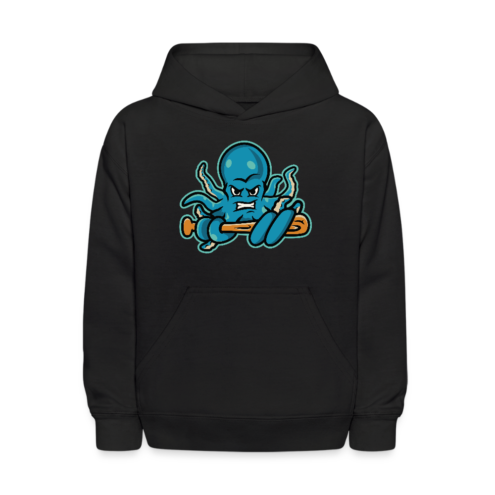 OctoSlugger Kids' Hoodie - black