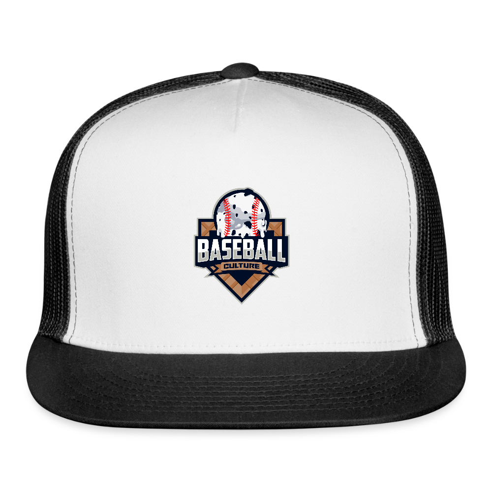 Ice Cream Trucker Hat - white/black