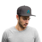 Octoslugger Snapback Baseball Cap - dark grey