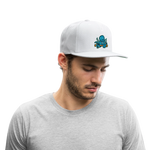 Octoslugger Snapback Baseball Cap - white
