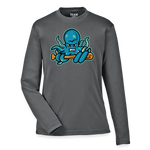 OctoSlugger Youth Zone Performance Long-Sleeve T-Shirt - graphite