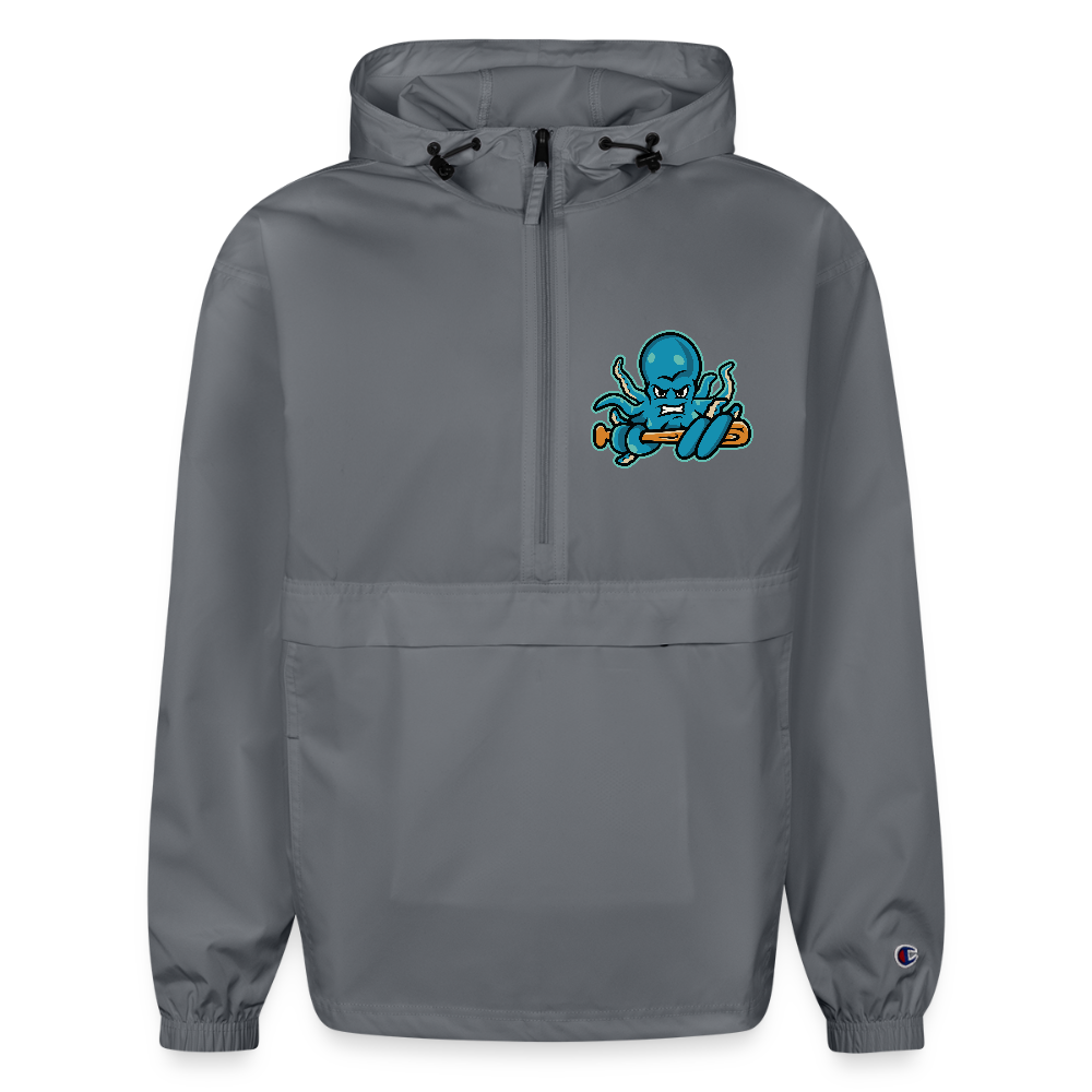 OctoSlugger Champion Packable Jacket - gray