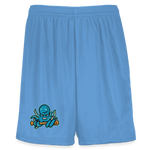 OctoSlugger Youth Modified Mesh Short - columbia blue