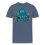 Octoslugger Men's Premium T-Shirt - heather blue