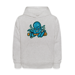 OctoSlugger Kids' Hoodie - heather gray