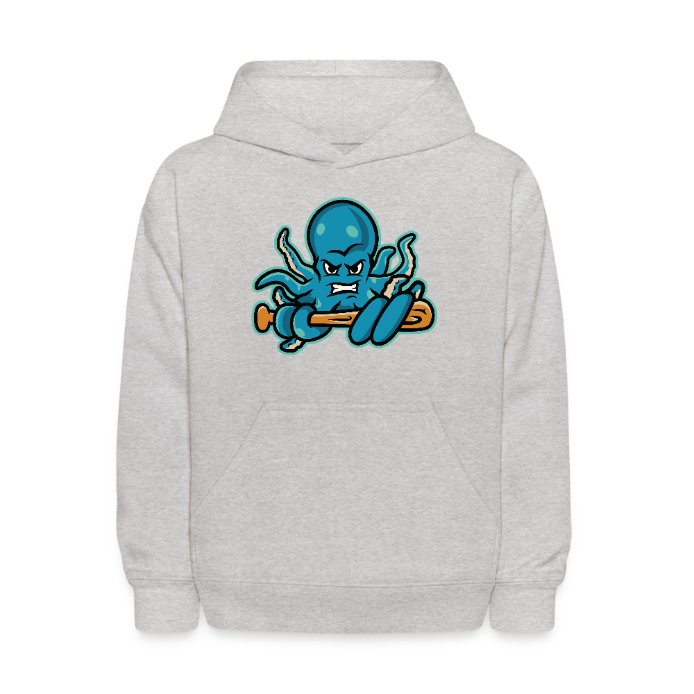 OctoSlugger Kids' Hoodie - heather gray