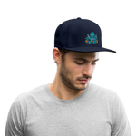 Octoslugger Snapback Baseball Cap - navy