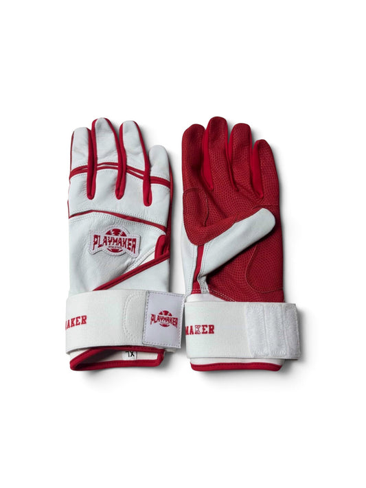 White Red Long Cuff